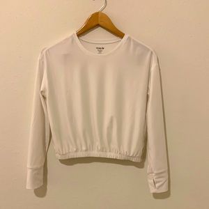 Old Navy cropped activewear top | with thumb holes!